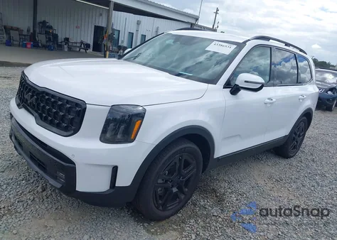 2025 Kia Telluride Sx Prestige X-Line из США, поврежденный, VIN 5XYP5DGCXSG660924